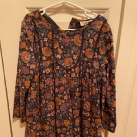 Louise Misha Roulotta Dress - Charcoal Bohemian Flowers - Picture 1 of 4